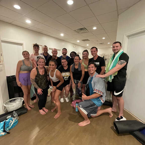 Aurora Team Member Hot Yoga Class