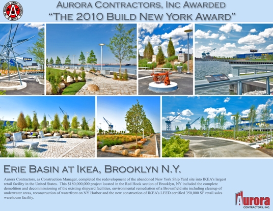 Aurora Wins AGC Build New York 2010 Award for Ikea