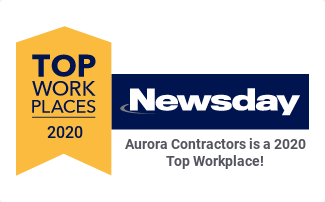 Aurora Contractors Named as a Newsday Top Work Place