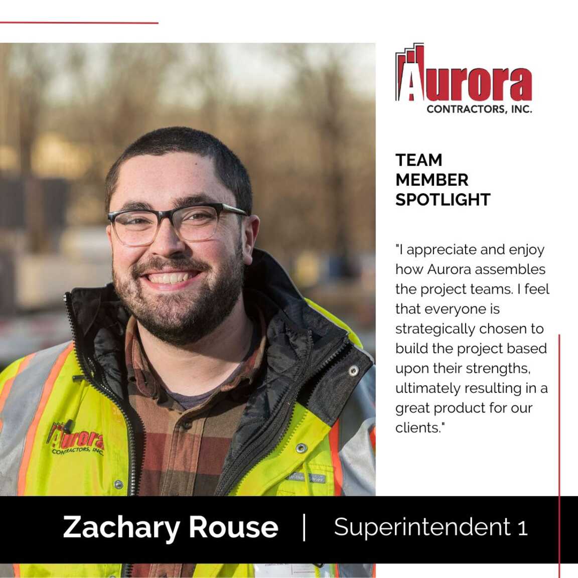 Team Member Spotlight: Zachary Rouse