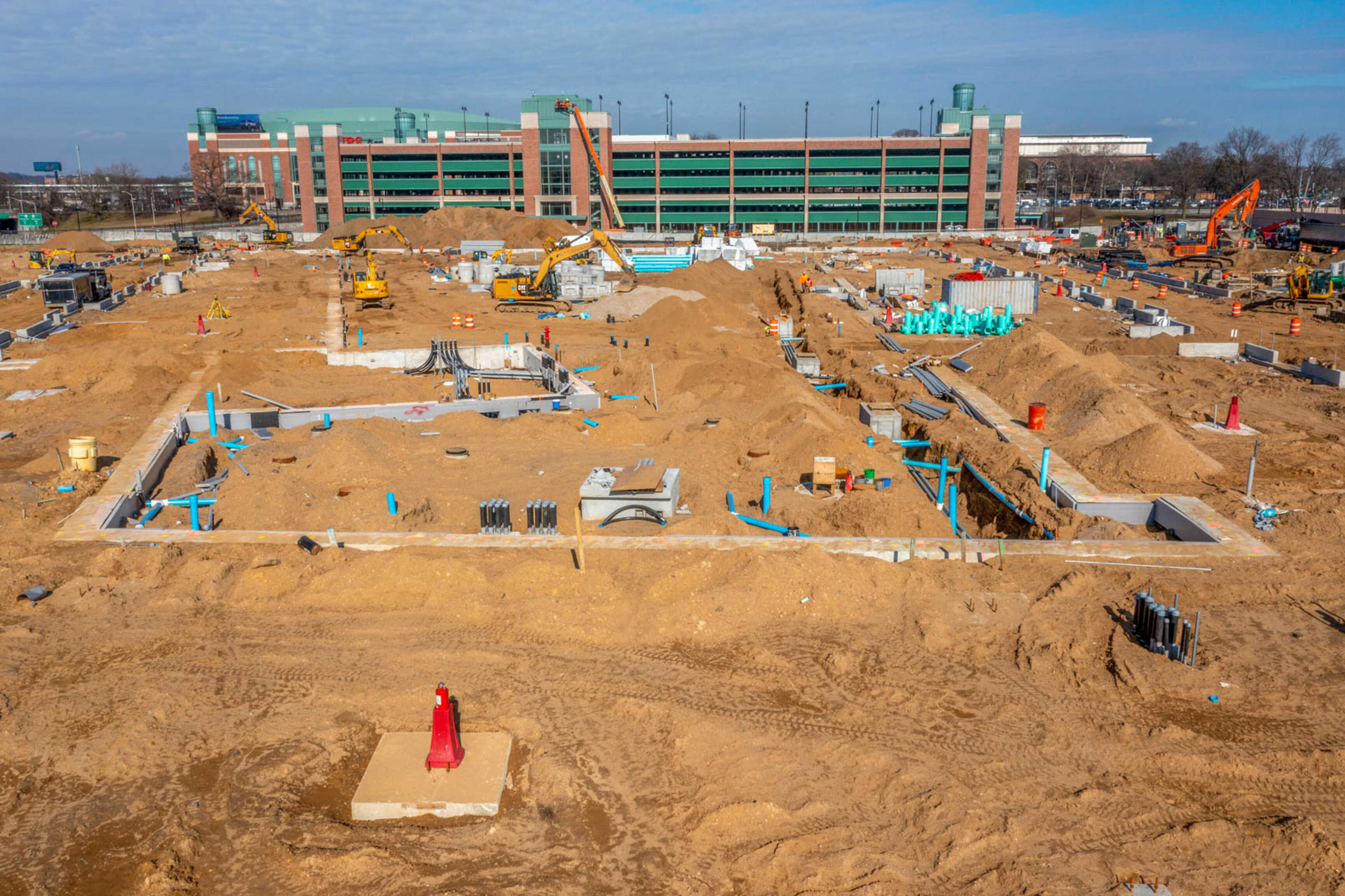 Belmont park retail village aurora contractors