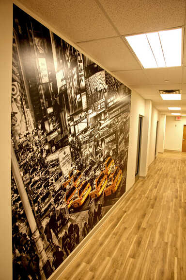 CMT Group - Interior photo of mural