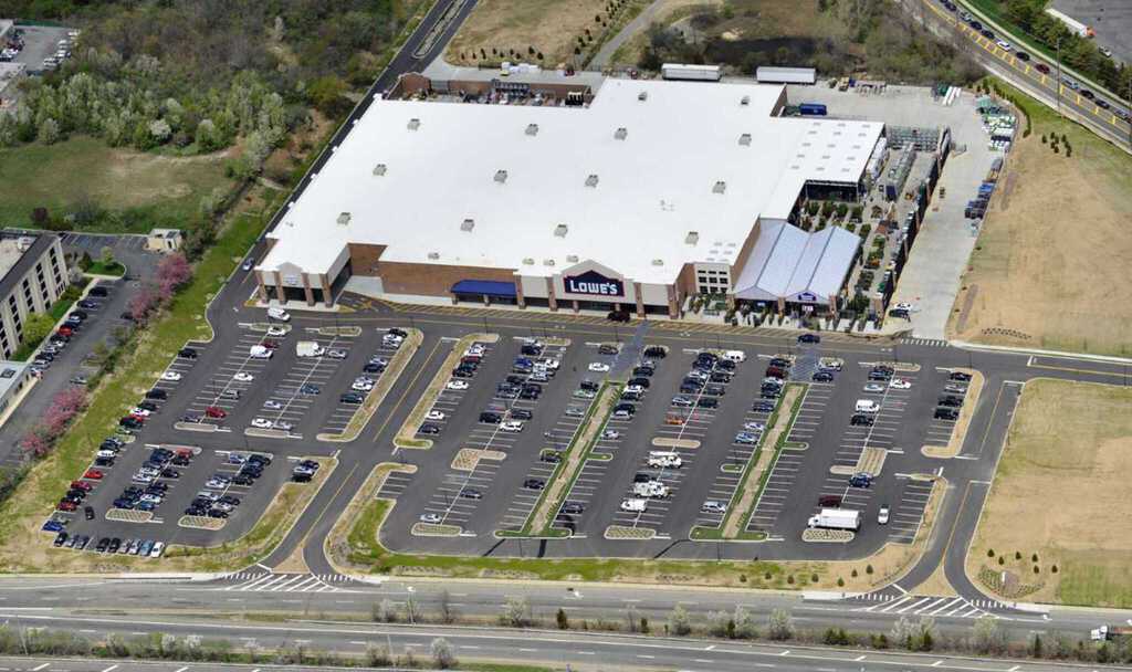 Lowe's Home Center Commack - Exterior Aerial shot