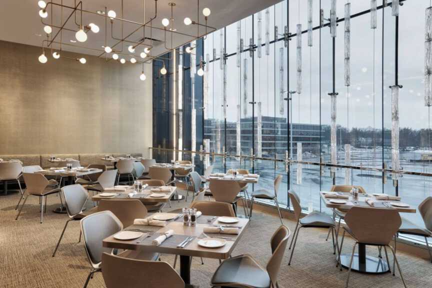 Neiman Marcus - Interior photo of tables