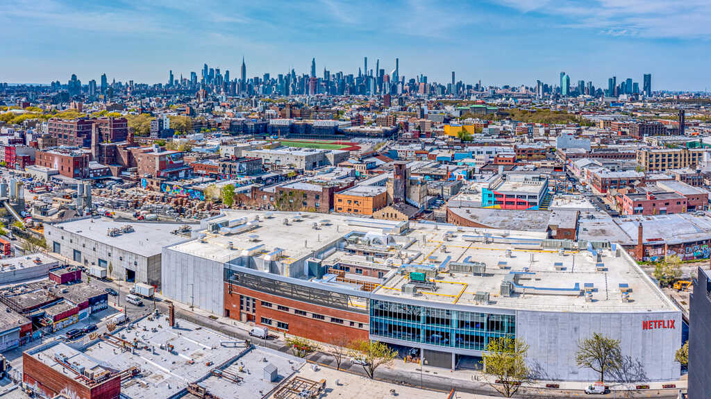 Netflix Studios Brooklyn - Aerial photo of exterior