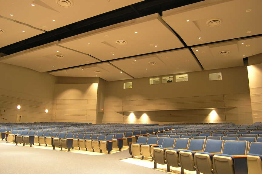 Sachem East High School - Interior photo of auditorium