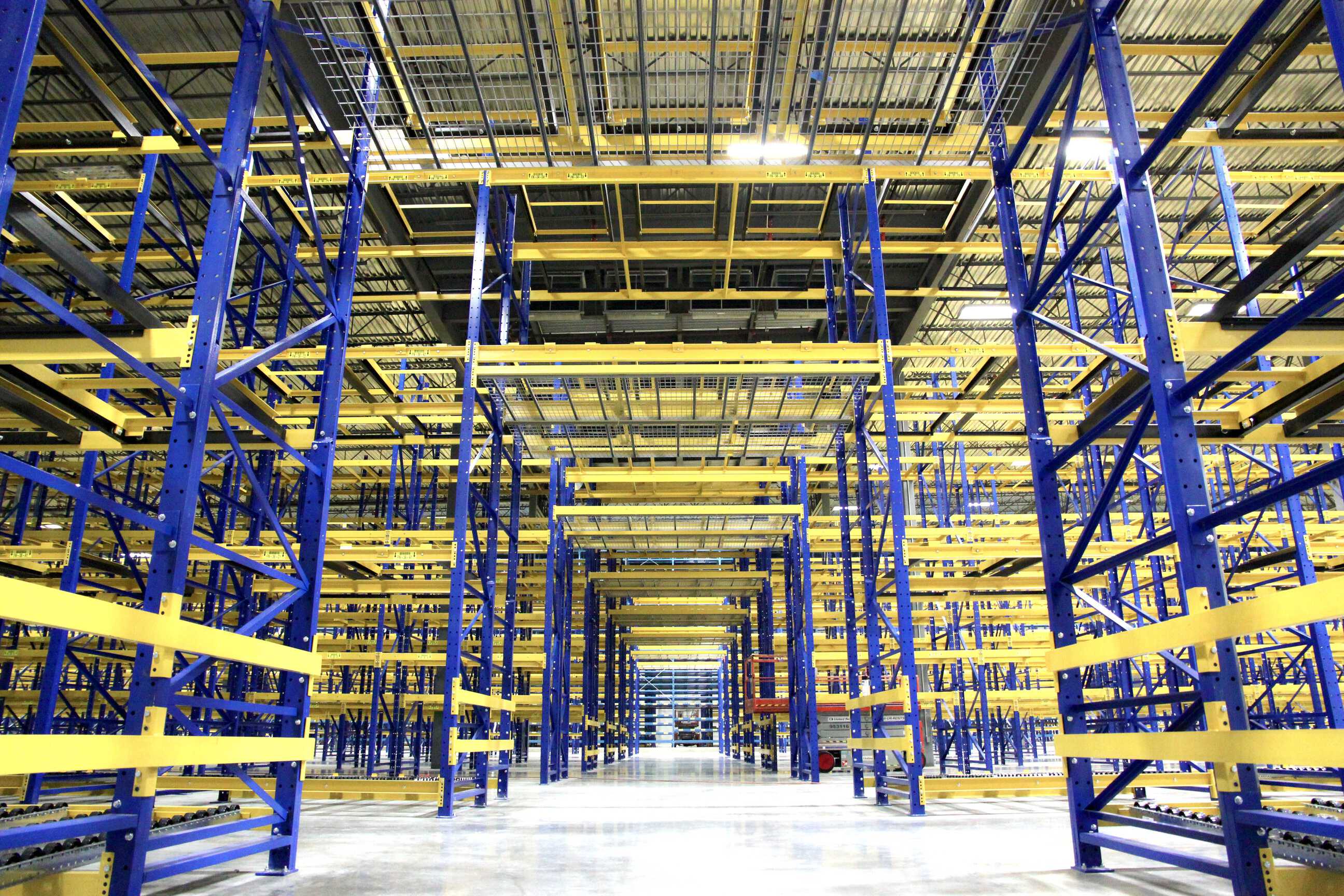 Sysco Blue Racking System Sysco Foods - Design/Build Cold Storage Distribution Islip NY | Aurora ...