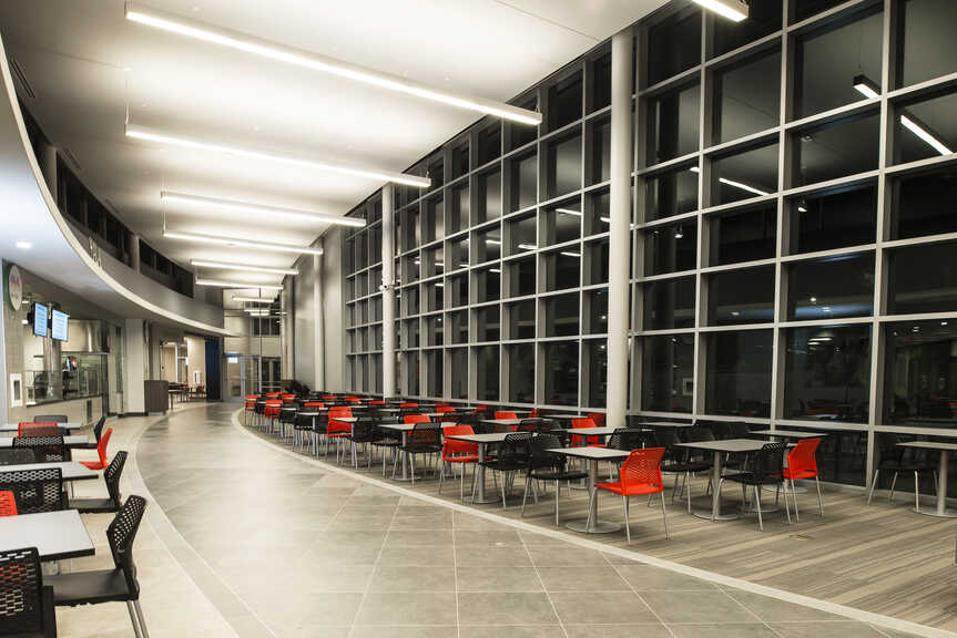 Toll Drive Residence and Dining Hall - Interior photo of Seating
