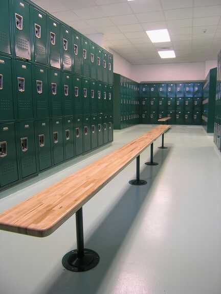 William Floyd Middle School - Interior photo of Locker Room