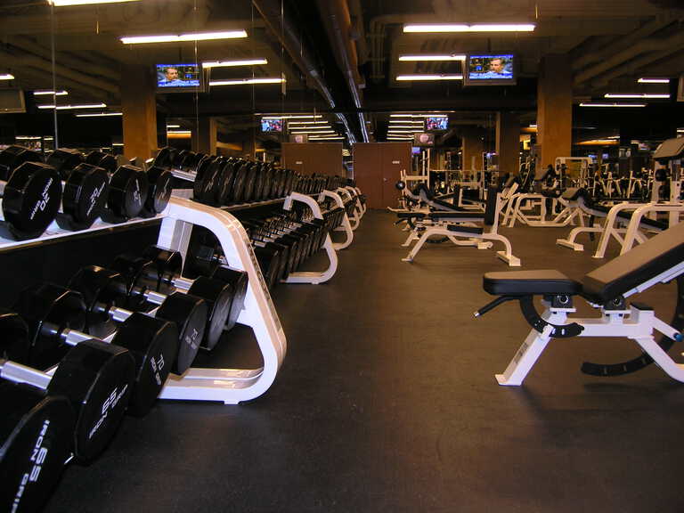 Xsport Fitness - Interior photo of weights